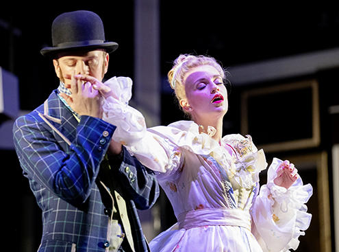 Die Fledermaus Herr und Dame