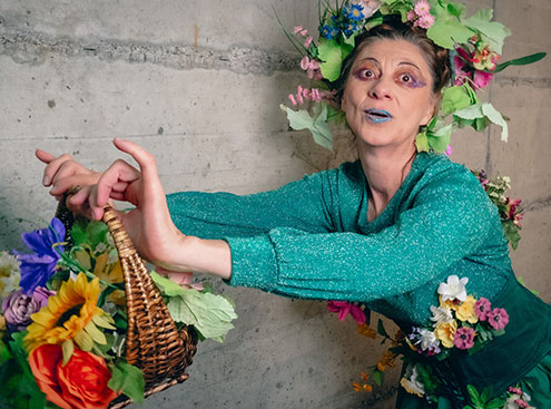 Orpheus in der Unterwelt blumen
