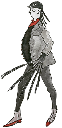 Orpheus in der Unterwelt Skizze 1